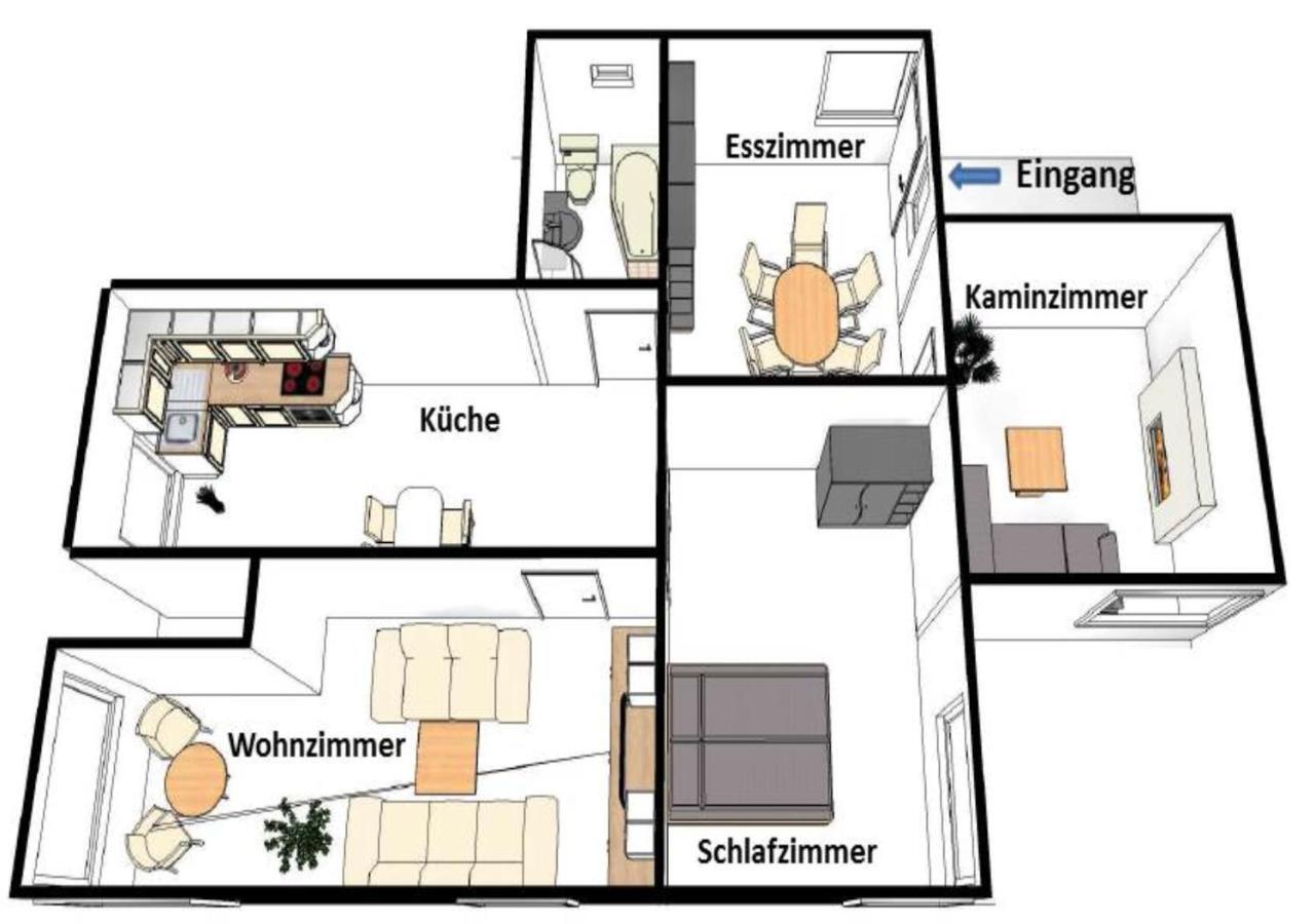 Ferienwohnung Deutschmann Dahlen Kültér fotó